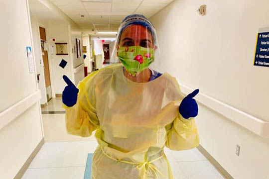 Read more about the article Spanish Alumna Working on the COVID-19 Frontline
