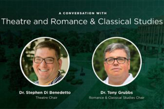 Read more about the article A Conversation With Theatre and Romance & Classical Studies