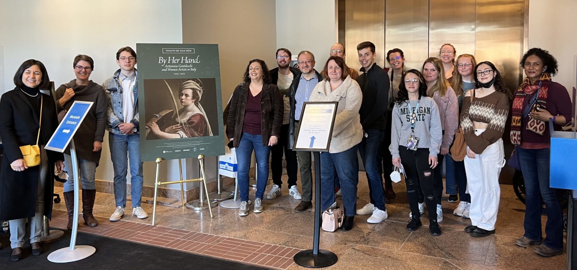 Read more about the article Students and Faculty from the Department of Romance and Classical Studies visit the Detroit Institute of Art