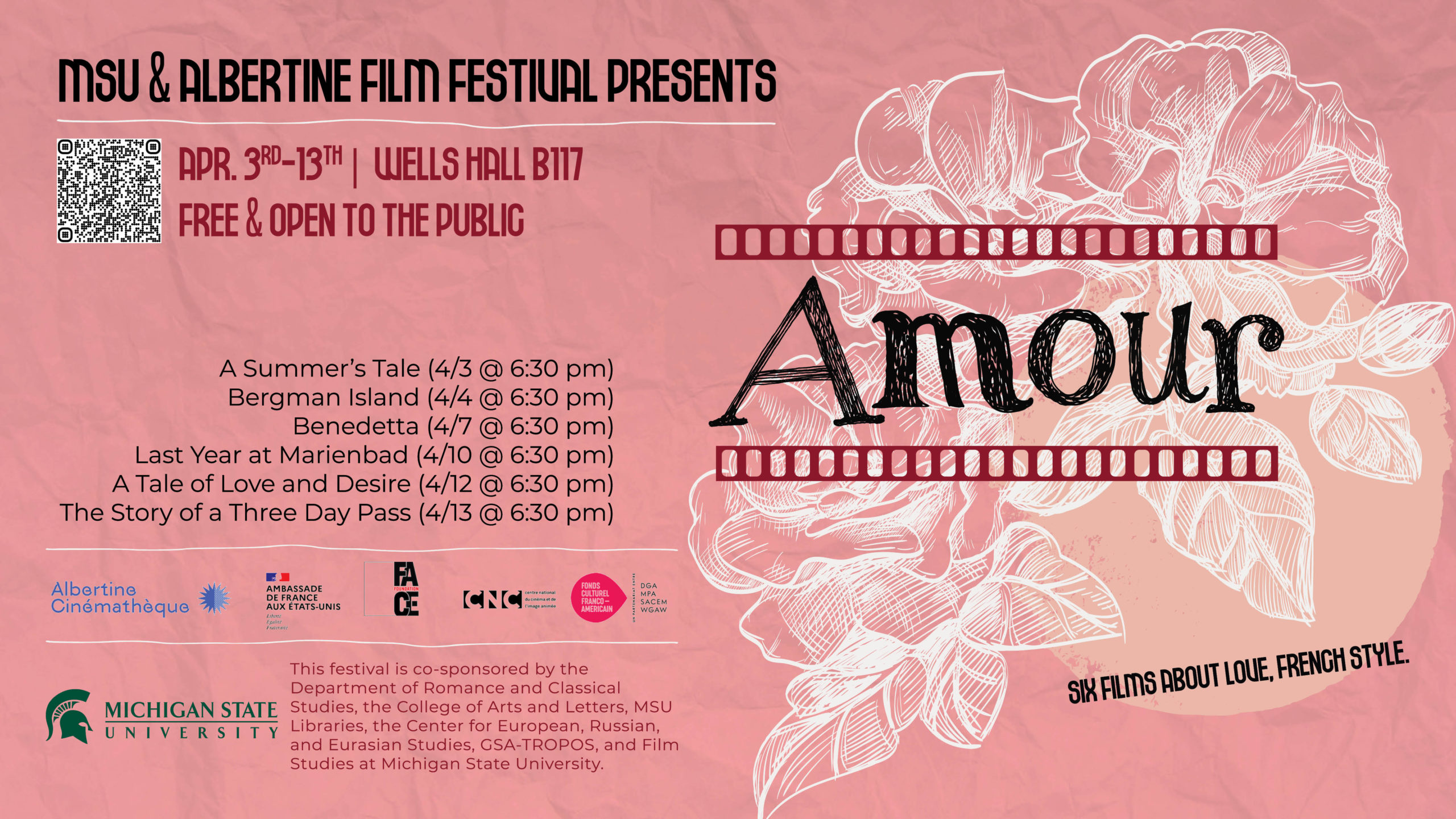 Read more about the article MSU Albertine Cinémathèque French Film Festival Set for Select Dates April 3-13