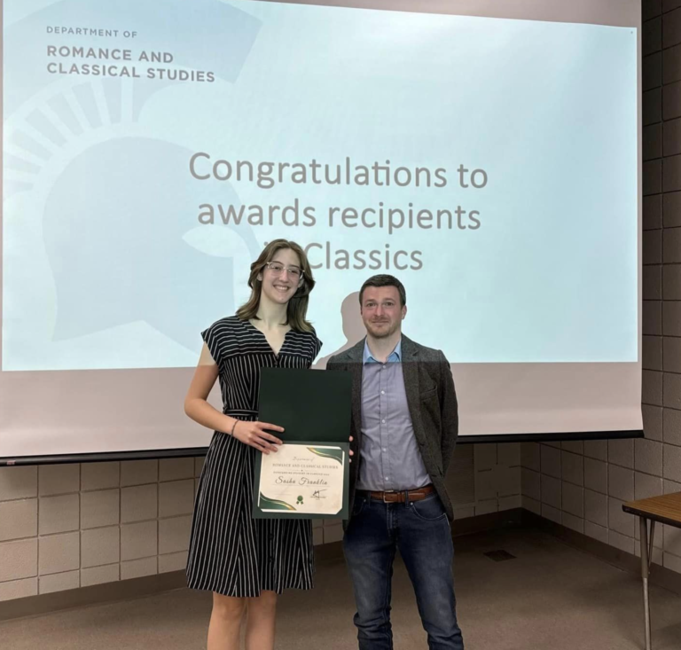 Read more about the article Congratulations Classics Student Award Recipients