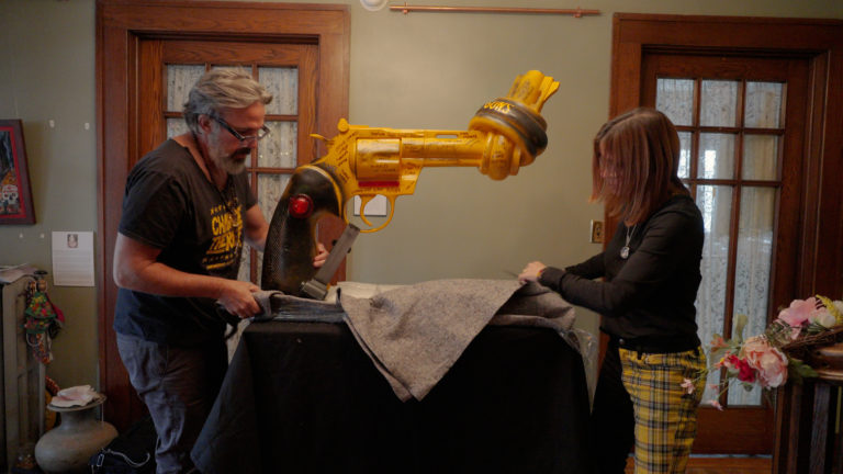 Read more about the article Boehm Awarded Grant to Develop “Our Knotted Gun” Documentary