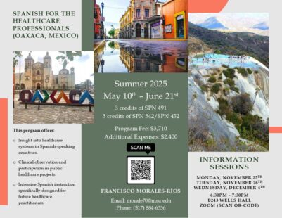 Summer Study Abroad: Spanish for Healthcare in Oaxaca