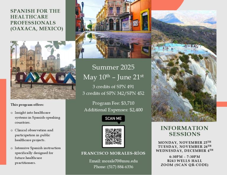 Read more about the article Summer Study Abroad: Spanish for Healthcare in Oaxaca
