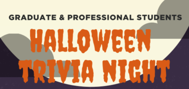 EVENT: Halloween Trivia Night with COGS and Graduate Student Life & Wellness, Oct 28