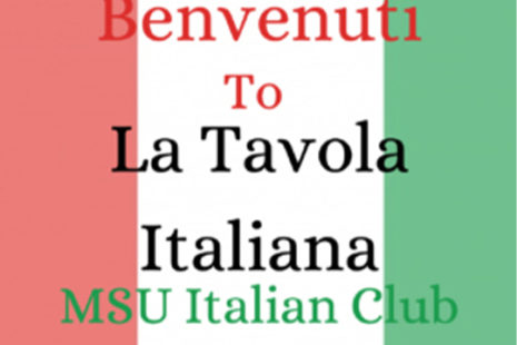 Italian Club is Back for the Fall 2020 Semester