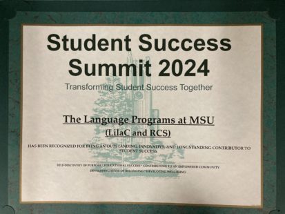 RCS and LiLaC Recognized at Student Success Summit