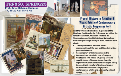 FRN 350: French History in Painting and Visual Arts