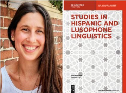 Now In Print: Bongiovanni Study Offers Novel Sociolinguistic Approach