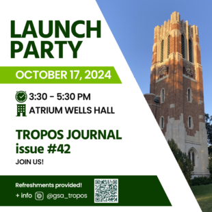 Announcing the New TROPOS Journal Volume and Launch Party