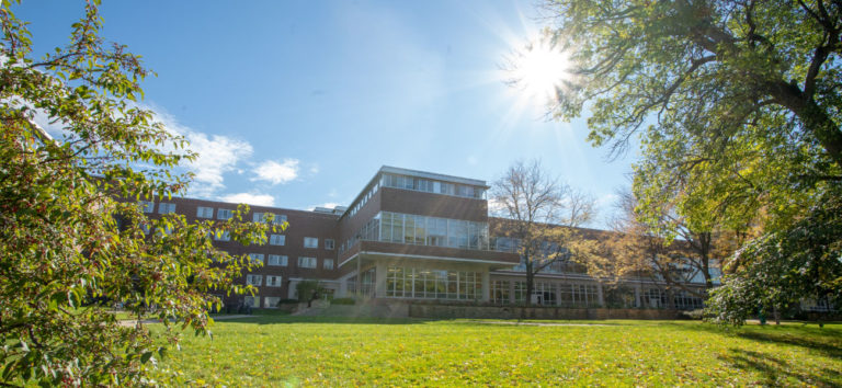 shaw hall rear view